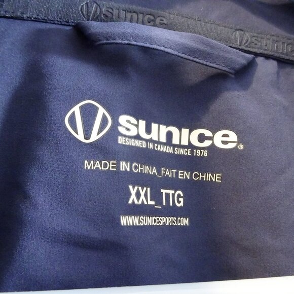 Sunice St Andrews Links Golf Jacket XXL Blue Full Zip Windbreaker Blue Green - Picture 4 of 6